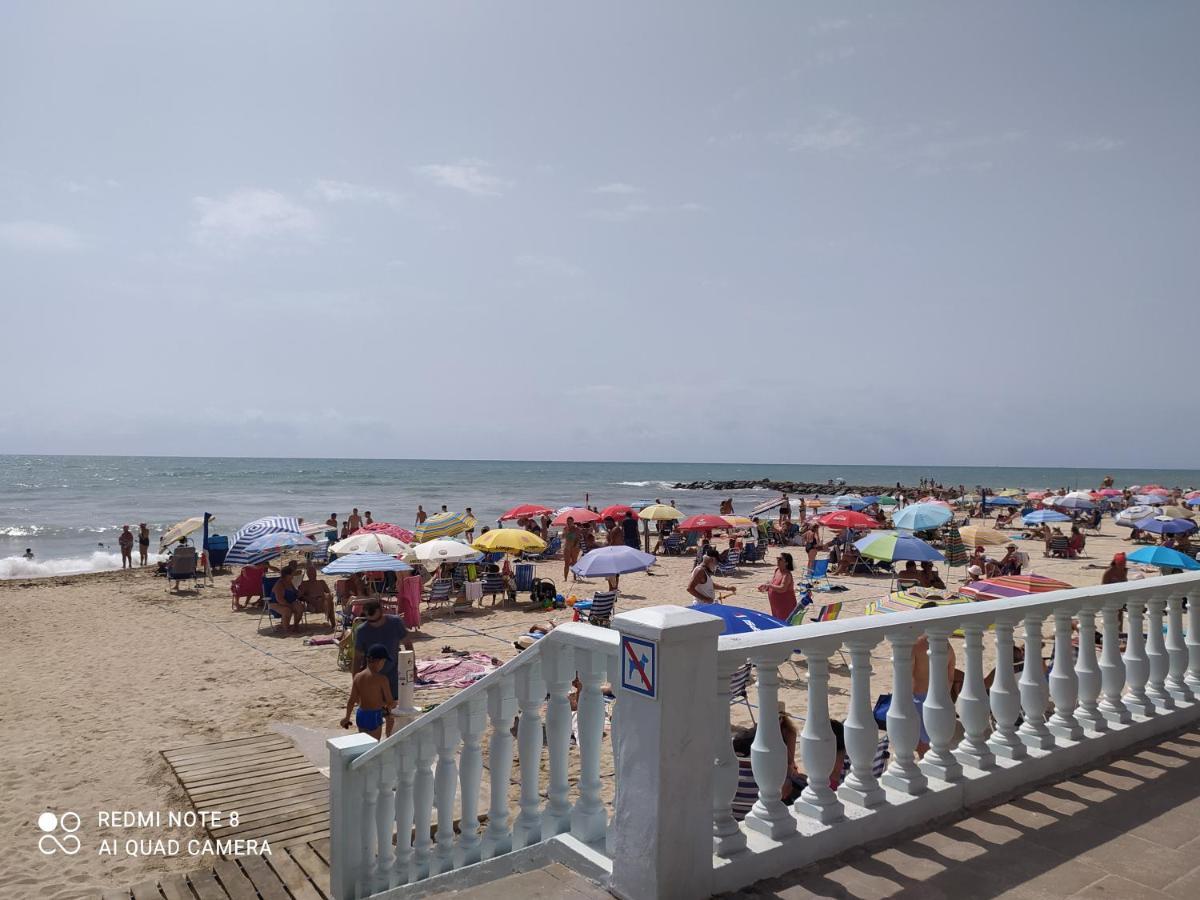 estudio wifi baño 1 sofá cama doble piscina playa 100mts Torrevieja Esterno foto