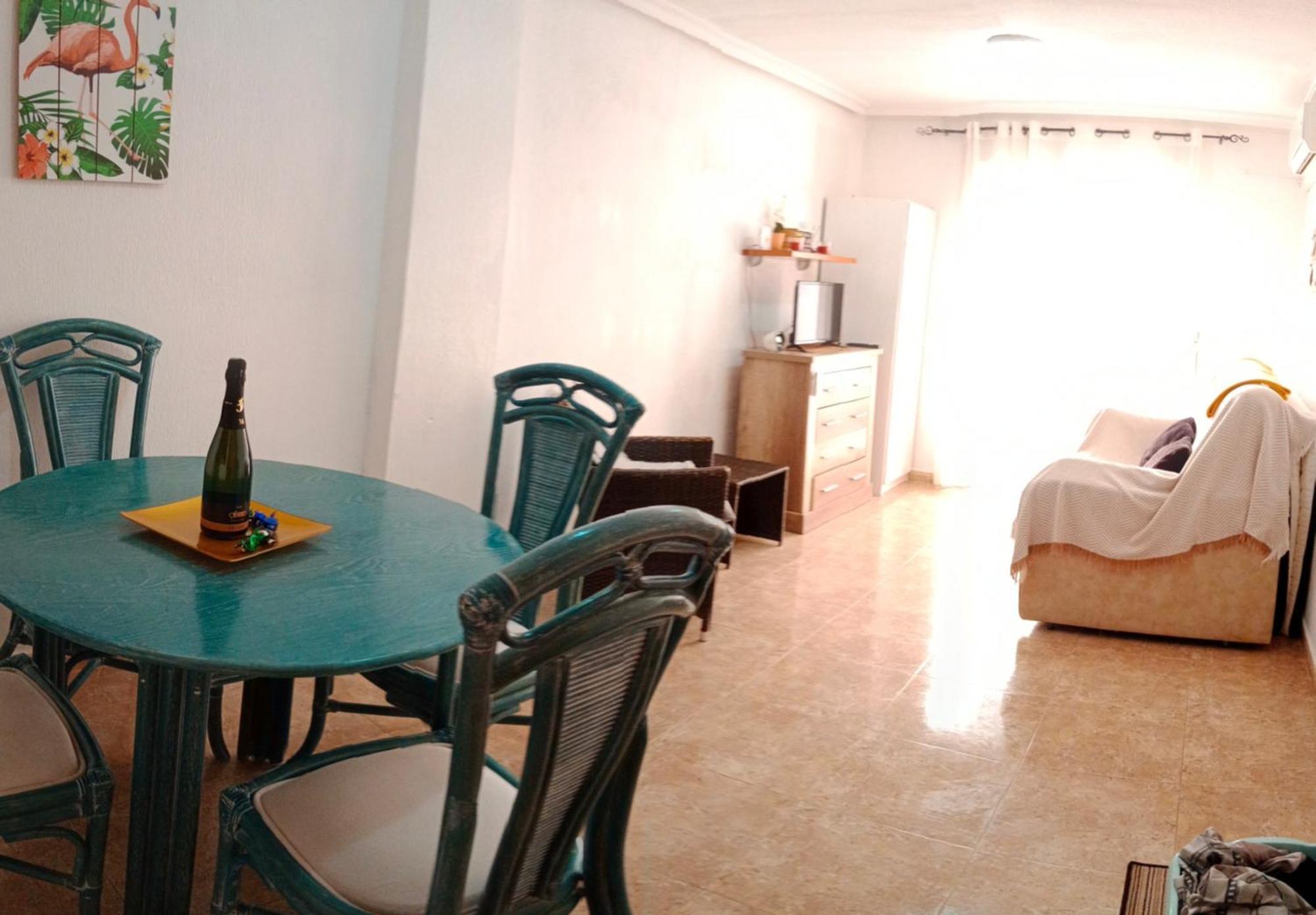 estudio wifi baño 1 sofá cama doble piscina playa 100mts Torrevieja Esterno foto